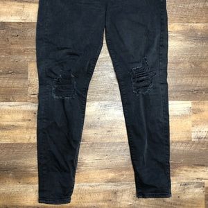 American eagle black high rise Jegging